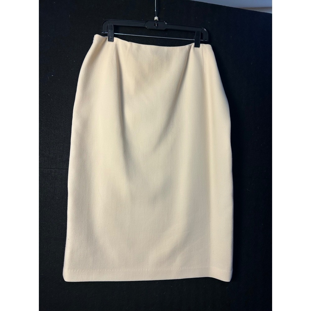 NWT LAFAYETTE 148 NEW YORK Cloud Wool Blend Skirt SZ 14 Chic Sophisticated